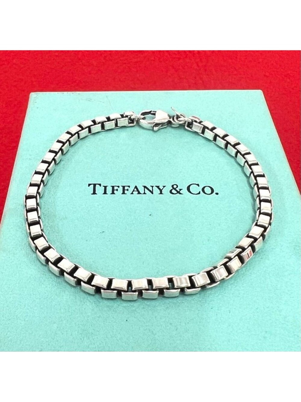 Tiffany & Co Vintage Venetian Bracelet 925 Sterling Silver